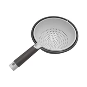 Hometarz Ayaklı Çift Hazneli Döner Makarna Sebze Yıkama Süzgeci - 4