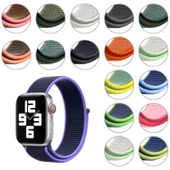 FitCase Apple Watch 38 40 41 mm Uyumlu Spor Loop Dokuma Kordon - 1