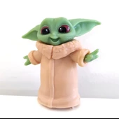 Star Wars 3D Baby Yoda Mini Figür Oyuncak 6cm 9144 - 1