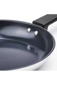 IKEA MIDDAGSMAT KIZARTMA TAVASI YAPIŞMAZ KAPLAMA PASLANMAZ ÇELİK 24 CM - 2