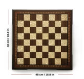 Helena Wood Art El Yapımı Ahşap Satranç Takımı - 4