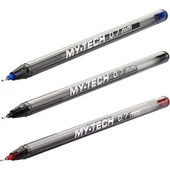 Tükenmez Kalem Mavi Siyah Kırmızı 0.7mm Pensan My-Tech Tükenmez Kalem 0.7mm Pensan 2240 - 1