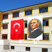 Atatürk Posteri ve Türk Bayrağı Raşel Kumaş 200X300 cm -6 - 1