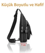 Protector Plus Üçgen Tek Omuz Çantası (Siyah) - 3