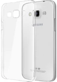 Samsung Galaxy Grand Prime+ Plus Silikon Arka Kapak Şeffaf EF-AG532CTEGWW - 1