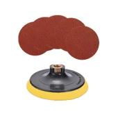 23 Parça Cırt Zımpara Flap İnox Metal Ahşap Kesici Diski Seti thumbnail 5