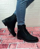 Voyager 3517 Siyah Hakiki Deri Bağacaklı Fermuarlı Erkek Bot thumbnail 6