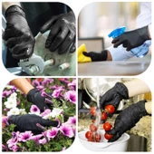NT-İ Glove Sağlık Endüstri Otomotiv Gıda Kimyasal Nitril Eldiven Large İş Eldiveni 50 Adet (25 ÇİFT) - 6
