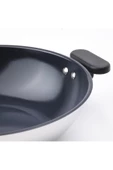 IKEA MIDDAGSMAT WOK TAVA YAPIŞMAZ SOL-JEL SERAMİK KAPLAMA PASLANMAZ ÇELİK 28 CM - 4