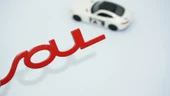DK Tuning Soul Bagaj Kırmızı ABS 3M 3D Yazı Logo Kia İle Uyumlu - 1