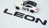DK Tuning Leon Siyah ABS 3M 3D Bagaj Yazı Logo Seat İle Uyumlu - 5