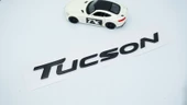 DK Tuning Tucson Bagaj 3M 3D Siyah ABS Yazı Logo Hyundai İle Uyumlu thumbnail 4