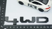 DK Tuning Ranger Wildtrak 4WD Bagaj Siyah ABS Yazı Logo Ford İle Uyumlu - 2