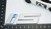 DK Tuning i5 Bagaj Gri ABS 3M 3D Yazı Logo Bmw İle Uyumlu - 3