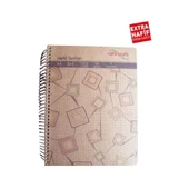 3+1 Hafif Defter Spralli A-4 120 Yaprak Sert Kapak 1 Adet - 2