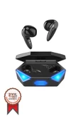 Oyuncu Kulaklığı Kablosuz Kulakiçi Rgb Işıklı Çift Mikrofonlu 3 Modlu Bluetooth 5.2 Tg-g20 thumbnail 1