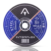 İnterflex Metal Taşlama Taş Disk 180x6 Bombeli - 3