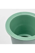 Fnıttrıg Bitki Çiçek Bahçe Saksısı - 12 Cm Saksı Dekoratif - 3