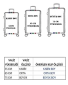 (My#37 New York Times) VALİZ İÇİN KILIF - 8