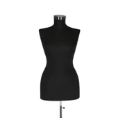 Süngerli Terzi Prova Mankeni - Siyah ve Gold Renk Prova Mankeni  Siyah Manken - 2