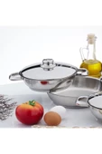 gülsan Omlet Set 6 Parça (çelik Kapaklı) - 3