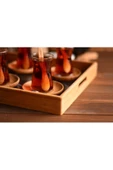 OMS PASLANMAZ 9101 Marmol L boy Bambu Tepsi - 2