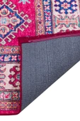 Frenda Home Şirvan Desen Pamuk Taban Baskılı Halı  KIRMIZI 120X180 - 5