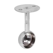 Nobel Askı Flanşı Yuvarlak Kapalı Ağız Dolap Elbise Askı Aparatı (2 ADET) - 5