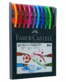 Faber Castell 10lu Tükenmez Kalem Seti - 1