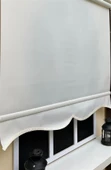 StorBurada Düz Ekru Stor Perde Alüminyum Kasa STB--5301  Ekru 150 x 260 thumbnail 1