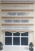 Zebra Stor Plise Renk Geçişli Açık Kahve Etek Dilimli STB 483  Kahverengi 90 x 200 - 3