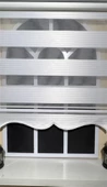 Pliseli Zebra Stor Perde Beyaz  Etek Dilimli STB480  Beyaz 160 x 260 - 3