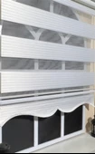 Pliseli Zebra Stor Perde Beyaz  Etek Dilimli STB480  Beyaz 160 x 260 - 1