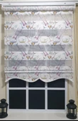 StorBurada Pliseli Zebra Stor Kadeh Baskılı Etek Dilimli ST 027  Beyaz 170 x 200 - 3