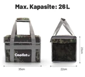 Coolist CL26C 26 Litre Katlanabilir Termos Bez Çanta / Buzluk thumbnail 4