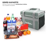 Coolist CL36LG 36 Litre Katlanabilir Termos Bez Çanta / Buzluk thumbnail 7