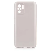 Gpack Xiaomi Redmi Note 10S Kılıf Kamera Korumalı Mat Soft Premier SilikonNano Glass - 3