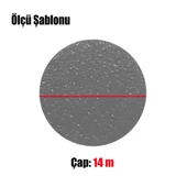 Yapışkanlı Vida Tapası Tıpası Çim Yeşil Vida Kapatıcı Kapağı (100 ADET) thumbnail 4