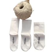 Naturaborn GOTS Organik Sertifikalı Bebek Çorabı (4 Çift) - 3