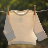 Naturaborn GOTS Organik Sertifikalı Uzun Kollu Bebek T-Shirt - 4