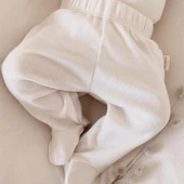 Naturaborn GOTS Organik Sertifikalı Bebek Patikli Pantolon - 10