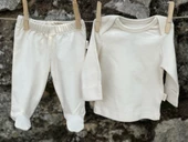 Naturaborn GOTS Organik Sertifikalı Bebek Patikli Pantolon - 9