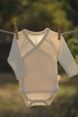 Naturaborn GOTS Organik Sertifikalı Bebek Kimono Yaka Body - 2