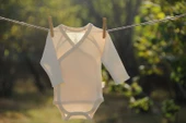 Naturaborn GOTS Organik Sertifikalı Bebek Kimono Yaka Body - 3