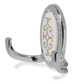 Seçil Vestiyer Duvar Askısı Dolap Elbise Askılığı Krom Metal Askı (4 ADET) thumbnail 3