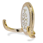 Seçil Vestiyer Duvar Askısı Dolap Elbise Askılığı Gold Metal Askı (4 ADET) - 3