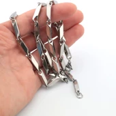 Pigado Paslanmaz Çelik Kibar Model Erkek Kolye 55 cm - 4