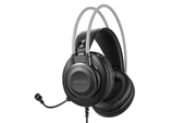 A4 TECH FH-200U SİYAH GRİ MİKROFONLU KULAKLIK USB - 1
