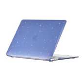 Macbook Air M1 Kılıf 13inç Simli Kristal Parlak (TouchID'li M1 Air) A2337 A2179 A1932 ile Uyumlu - 3