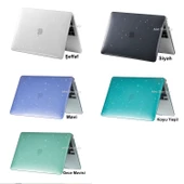 Macbook Air M1 Kılıf 13inç Simli Kristal Parlak (TouchID'li M1 Air) A2337 A2179 A1932 ile Uyumlu - 7